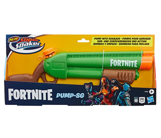NERF Fortnite Super Soaker Pump na wodę - 553215 - zdjęcie 2